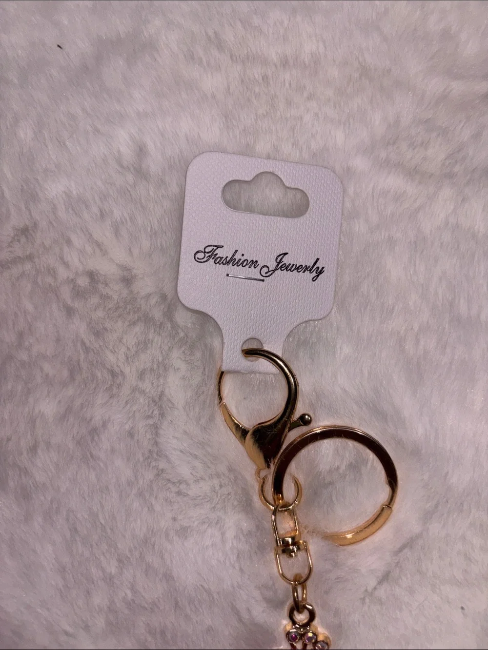 Fashion Jewelry Multicolor Peacock Crystal Keychain - Pink, Blue, Green, Gold